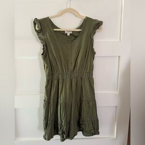 Blue Pepper light green embellished dress size medium